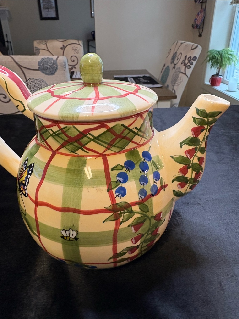 Vintage Flowers, Inc Ballon’s Ceramic Teapot - Picture 6 of 10